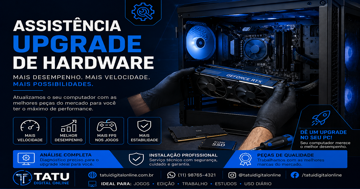 upgrade de hardware